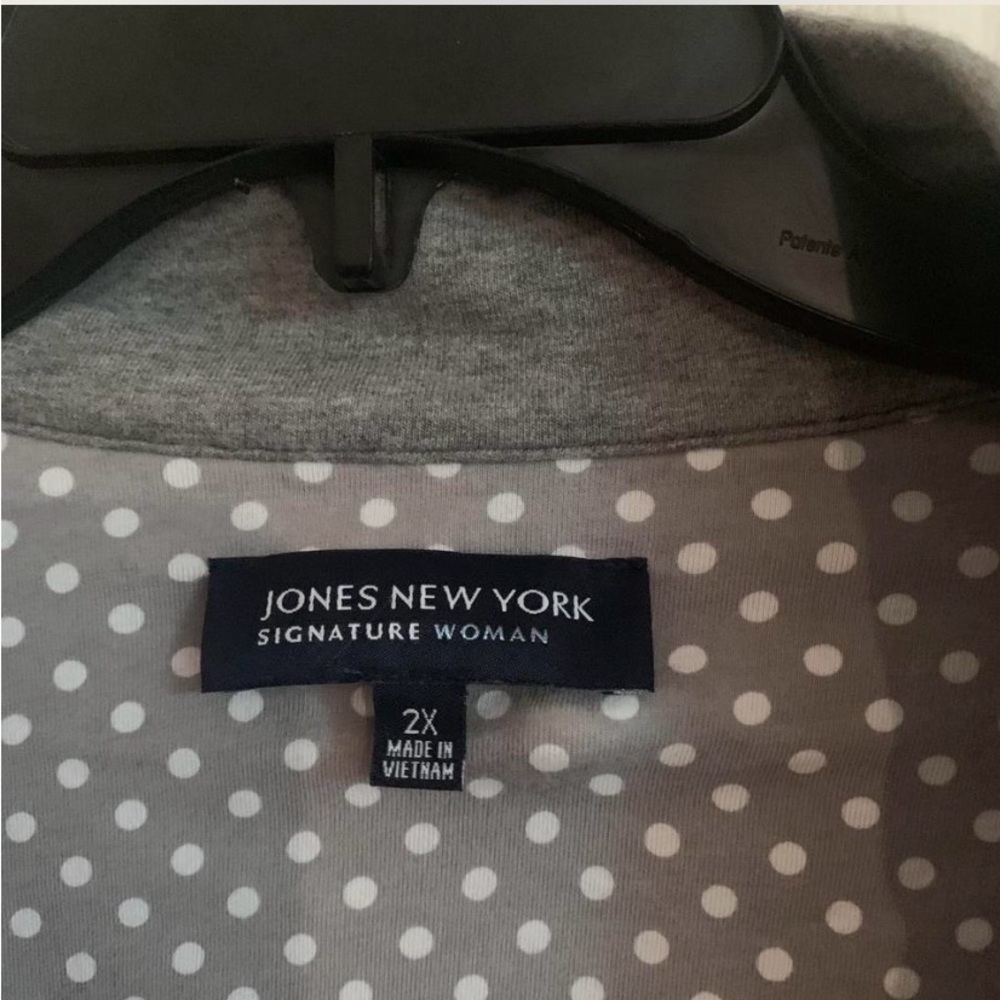 Gray Button-Up Jacket - image 2